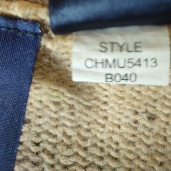 Crazy Horse Liz Claiborne Womens Medium Sweater V-neck Pullover Fall Autumn Silk - Picture 12 of 12